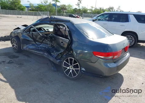 2004 Honda Accord 2.4 Lx from USA, damaged, VIN 1HGCM56364A128079